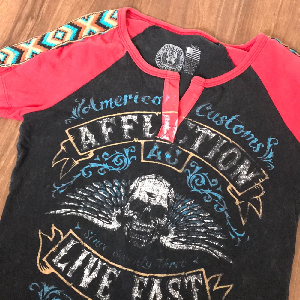 Affliction women’s shirt